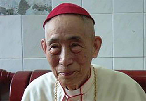 1958年,梵蒂岡拒絕承認由中共武漢市委監督漢口教區選出的總主教董光清(圖),梵中關係因而決裂。(Wcam-bot/Wikimedia commons)
