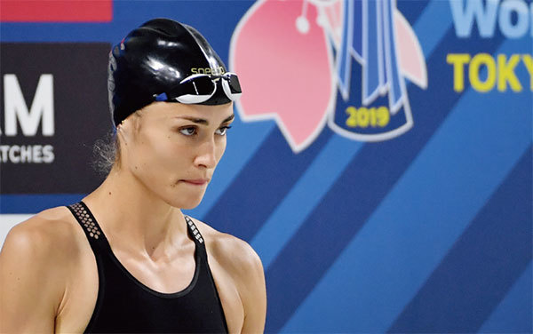 法國女子現代五項運動世界冠軍庫威爾(Elodie Clouvel)表示,去年10月赴中國武漢市參加世界軍運會期間,曾出現過與中共肺炎高度相似的病症。(AFP)