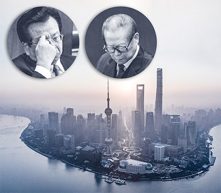 習近平多次強調金融是國家的核心競爭力,馬雲卻敢公開唱反調,說明馬雲背後勢力強大,有中國金融界的支持,而金融行業是江澤民、曾慶紅派系的地盤。(新紀元合成圖)