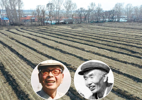 原正市（左）和藤原長作（右）的到來，讓「北大荒」變成了「北大倉」。（新紀元合成圖）