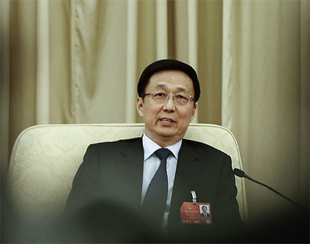 韓正職務將鎖定國務院常務副總理,習近平將派其出訪韓國,淪為跑龍套角色。作為上海幫代表人物之一的韓正被調離後,上海人事洗牌正在進行之中。(Getty Images)