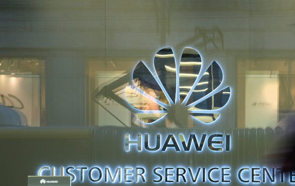 出於安全擔憂，美國政府警告德國不要考慮華為建設德國新的5G網路。圖為德國柏林一華為客戶服務中心。（Getty Images）