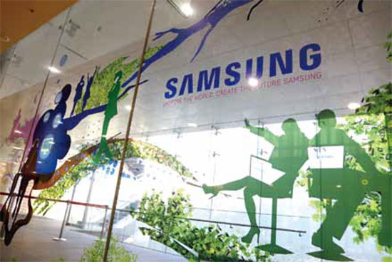 三星電子(圖)和SK海力士的半導體供應量占世界份額的26%,兩家公司支撐著韓國經濟的25%。日本對韓實施出口管制,無疑是對韓國經濟的沉重打擊。(Getty Images)